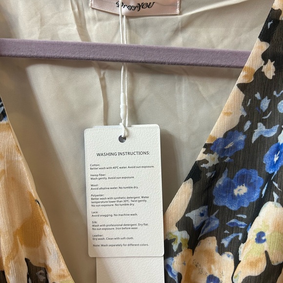 XL floral print dress - Picture 4 of 4